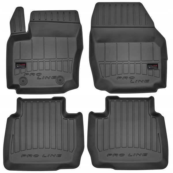 Set Covorase Auto Cauciuc Negro Honda Hr-v 2013→ Pro Line Tip Tavita 3D 3D425989